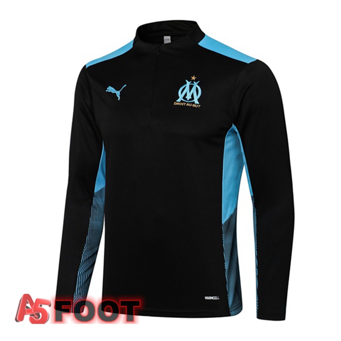 Sweatshirts Marseille OM Noir Bleu 2021/2022