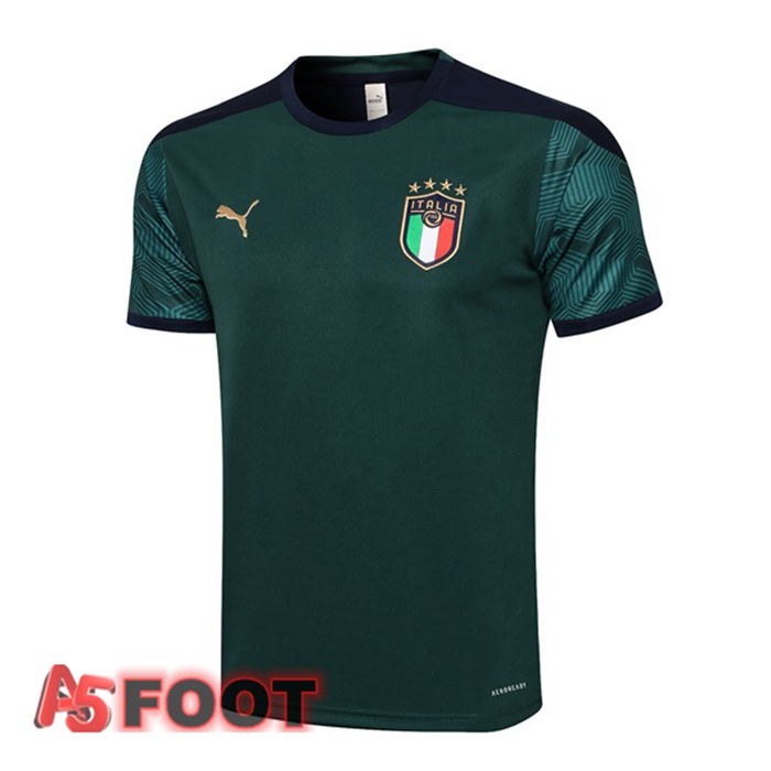 Training T-Shirts Italie Vert 2021/2022