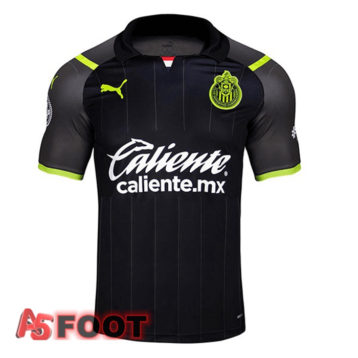 Maillot CD Guadalajara Exterieur Noir 2021/22