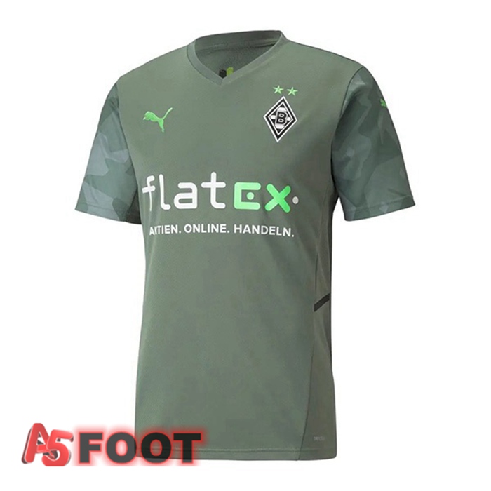Maillot Monchengladbach Exterieur Vert 2021/22