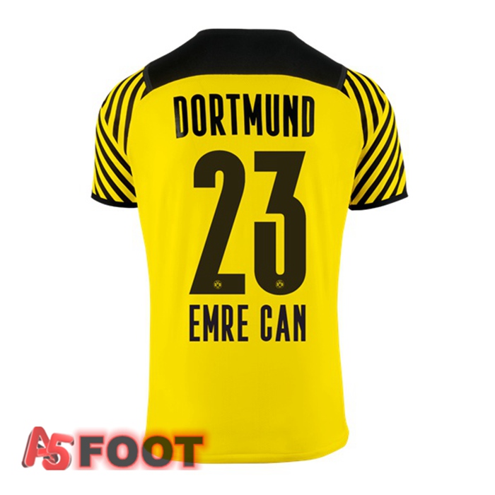 Maillot Dortmund BVB (Emre Can 23) Femme Domicile Jaune 2021/22