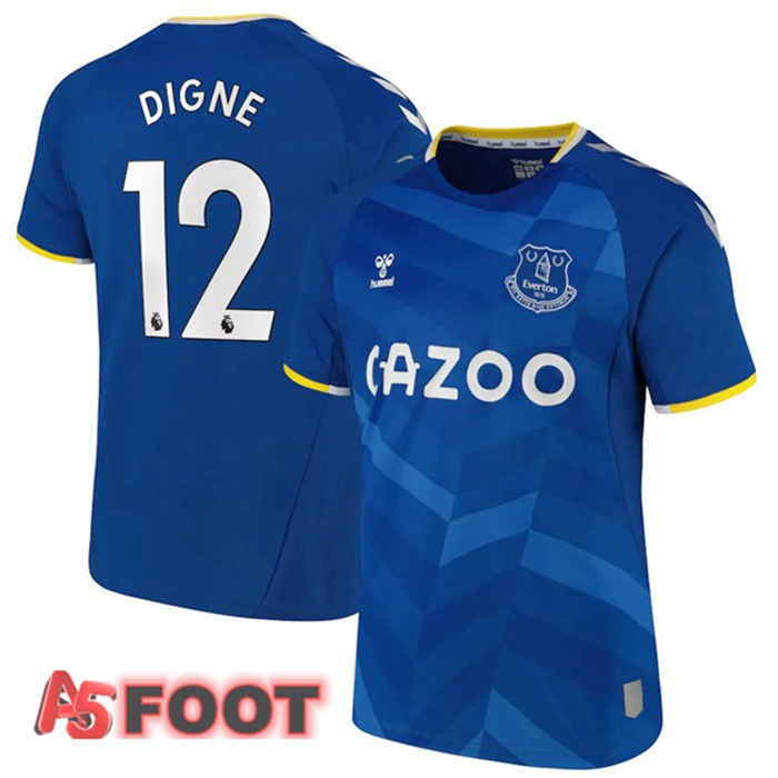 Maillot Everton (Digne 12) Domicile Bleu 2021/22
