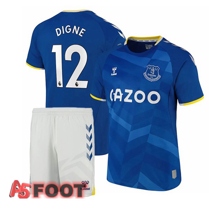Maillot Everton (Digne 12) Enfant Domicile Bleu 2021/22