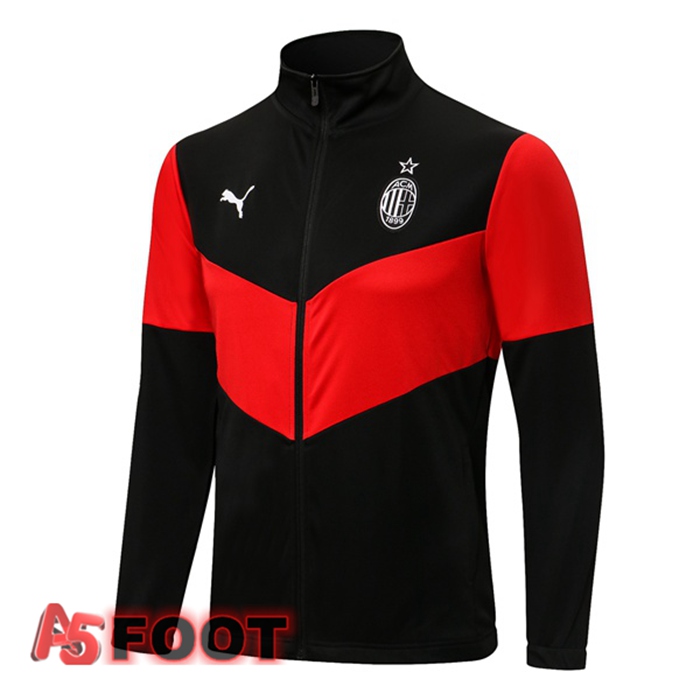 Veste de Foot Milan AC Rouge Noir 2021/2022