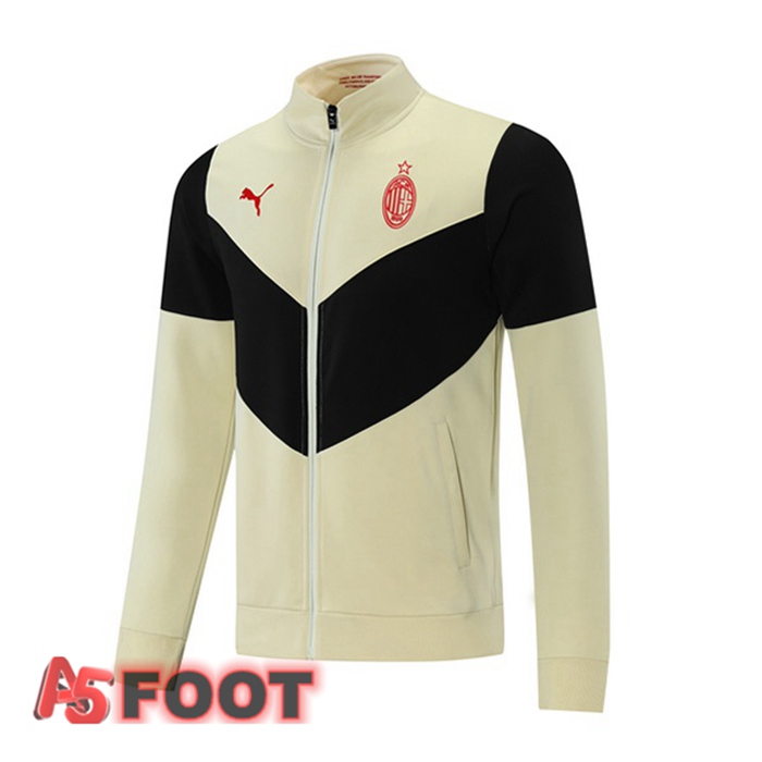 Veste de Foot Milan AC Jaune Noir 2021/2022
