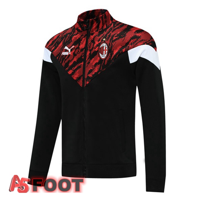 Veste de Foot Milan AC Noir Rouge 2021/2022