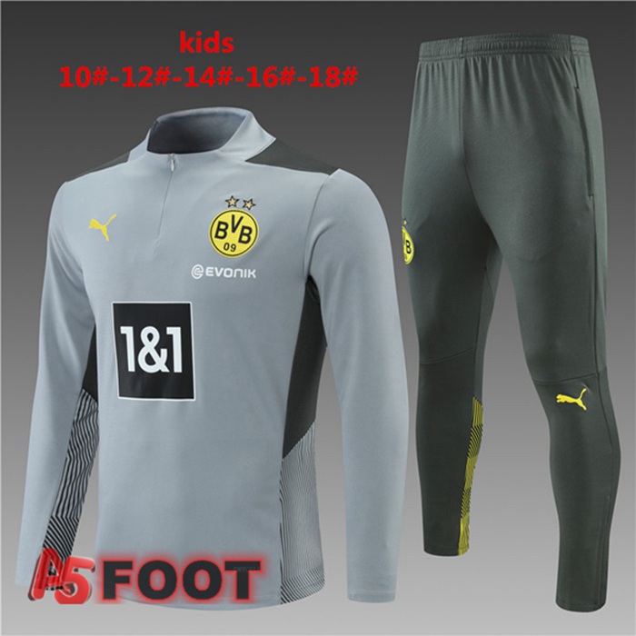 Survetement Enfant Dortmund BVB Gris 2021/2022