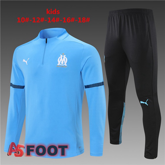 Survetement Enfant Marseille OM Bleu 2021/2022