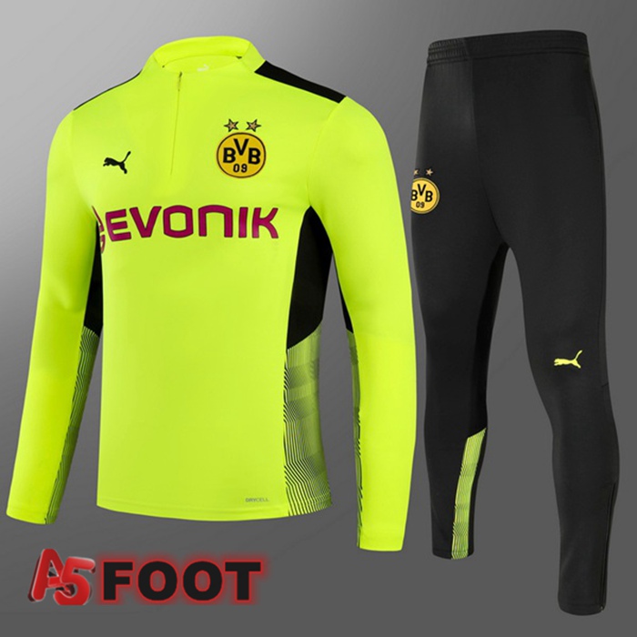 Survetement Enfant Dortmund BVB Vert 2021/2022