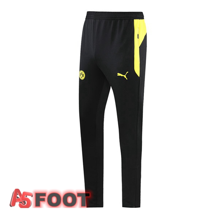 Pantalon de Foot Dortmund BVB Noir Jaune 2021/2022