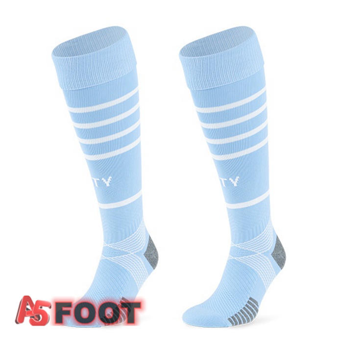 Chaussettes de Foot Manchester City Domicile 2021/2022