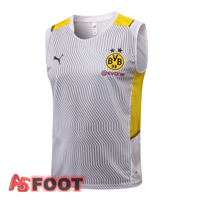 Gilet de Foot Dortmund BVB Blanc 2021/2022