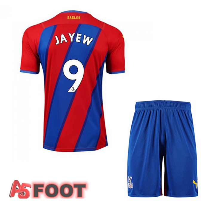 Maillot Crystal Palace (J.AYEW 9) Enfant Domicile Rouge/Bleu 2021/22