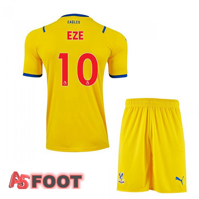 Maillot Crystal Palace (EZE 10) Enfant Exterieur Jaune 2021/22