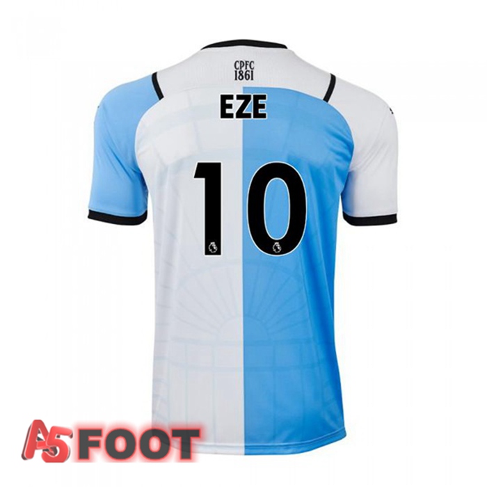 Maillot Crystal Palace (EZE 10) Third Blanc/Bleu 2021/22
