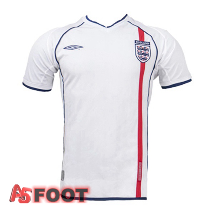 Maillot de Foot Angleterre Retro Domicile 2002