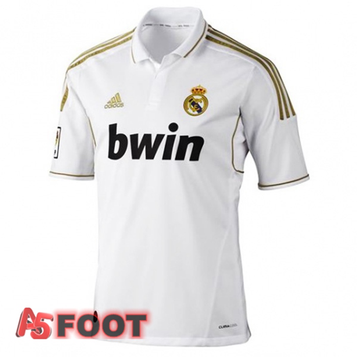 Maillot de Foot Real Madrid Retro Domicile 2011 2012