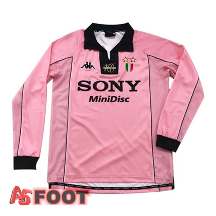 Maillot de Foot Juventus Manche longue Retro Exterieur 1997-1998