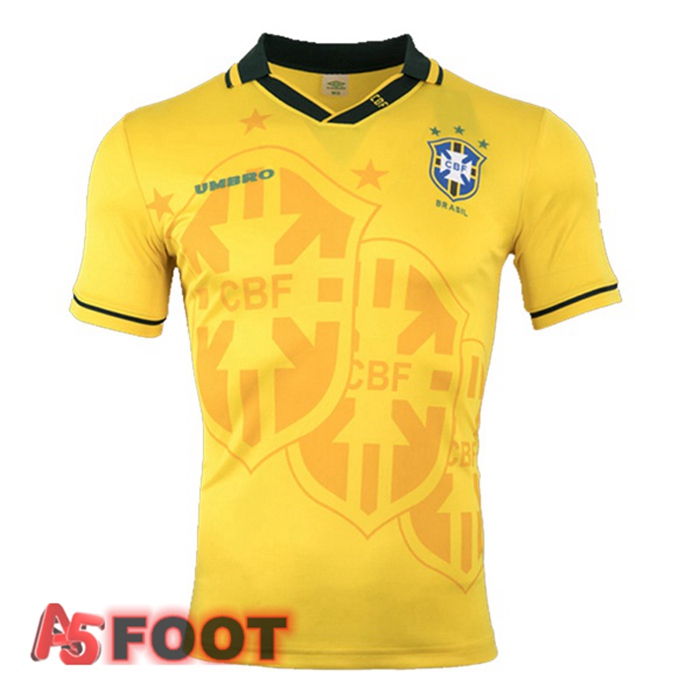 Maillot de Foot Bresil Retro Domicile 1993 1994