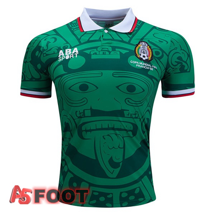 Maillot de Foot Mexique Retro Domicile 1998