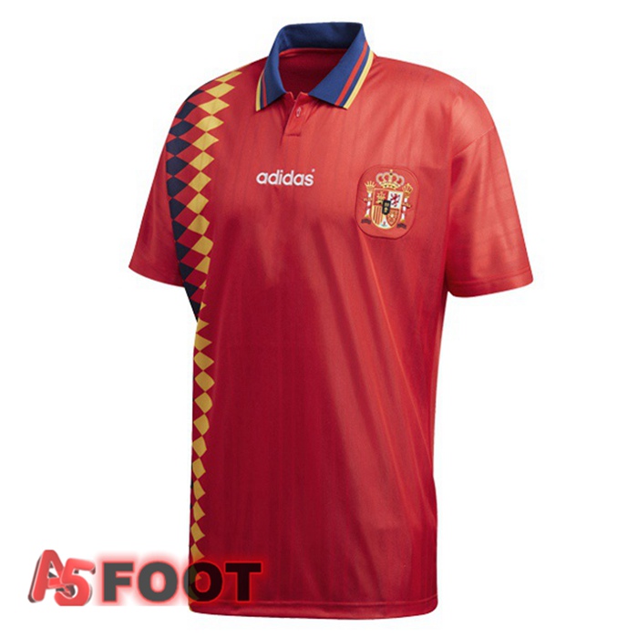 Maillot de Foot Espagne Retro Domicile 1994 Maillot