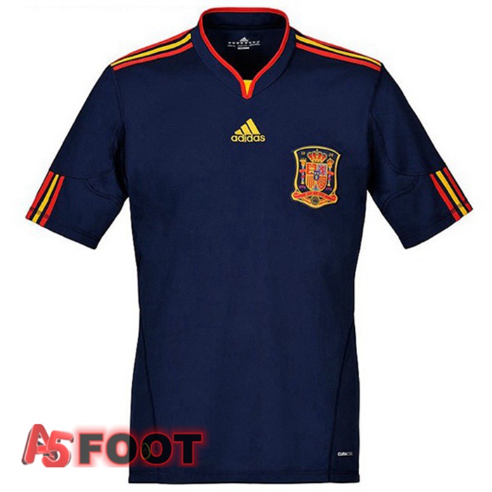 Maillot de Foot Espagne Retro Exterieur 2010 Maillot