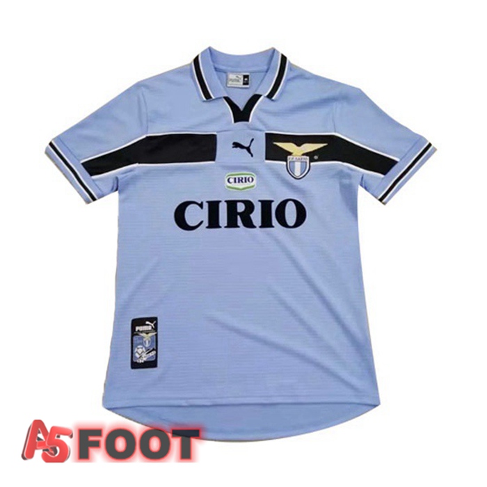 Maillot de Foot SS Lazio Retro Domicile 1999 2000