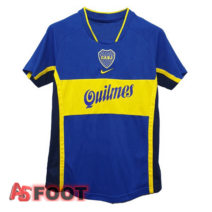 Maillot de Foot Boca Juniors Retro Domicile 2001