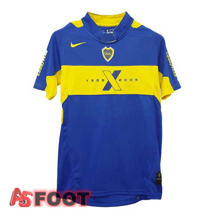 Maillot de Foot Boca Juniors Retro Domicile 2005