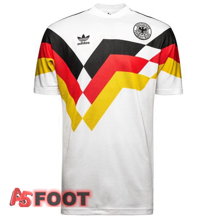 Maillot de Foot Allemagne Retro Domicile 1990