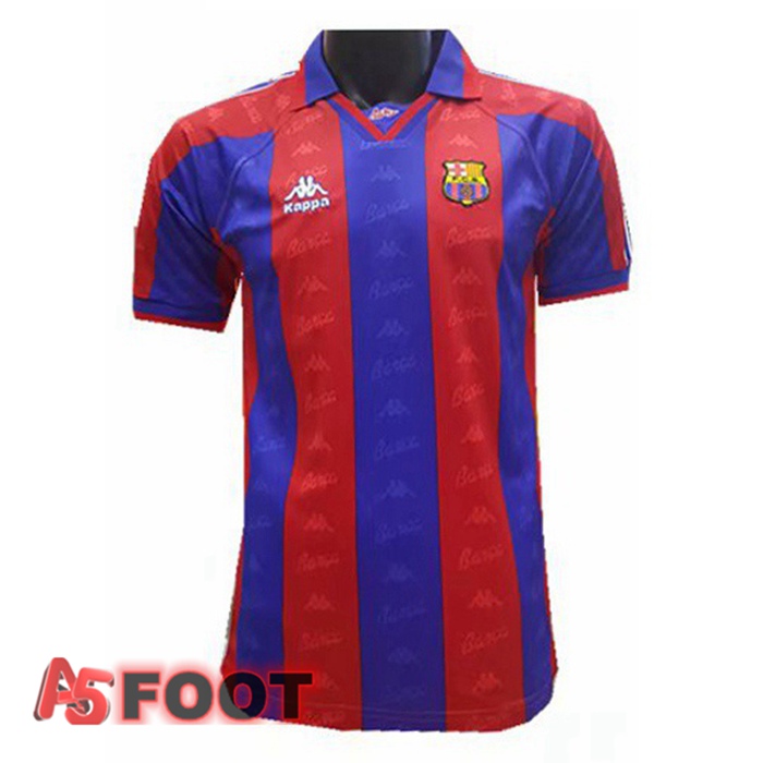 Maillot de Foot FC Barcelone Retro Domicile 1996 1997