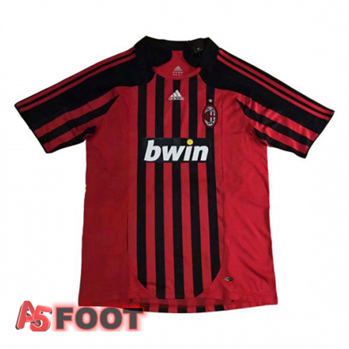 Maillot de Foot Milan AC Retro Domicile 2007-2008