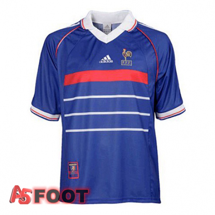 Maillot de Foot France Retro Domicile 1998