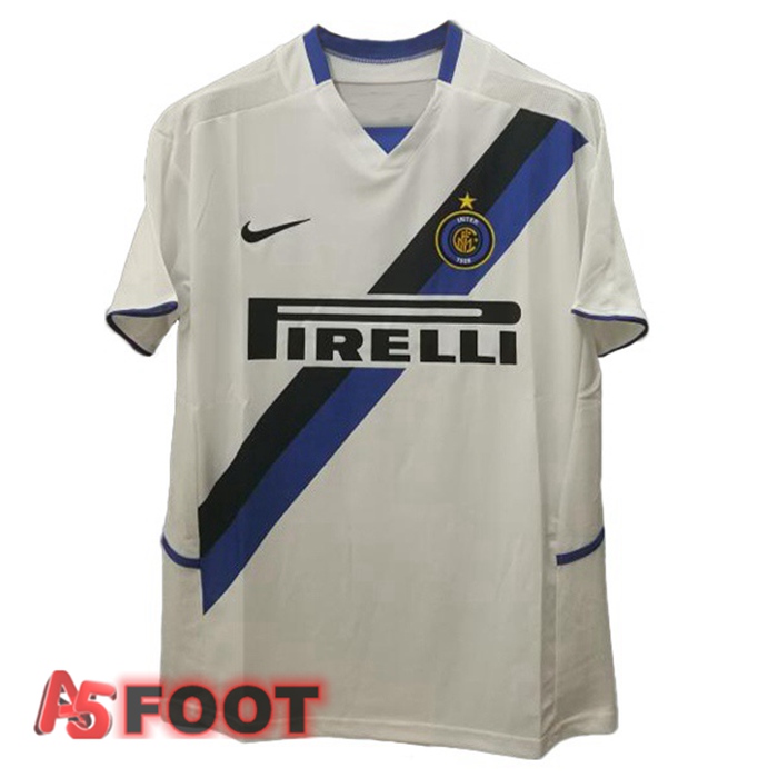 Maillot de Foot Inter Milan Retro Exterieur 2002-2003