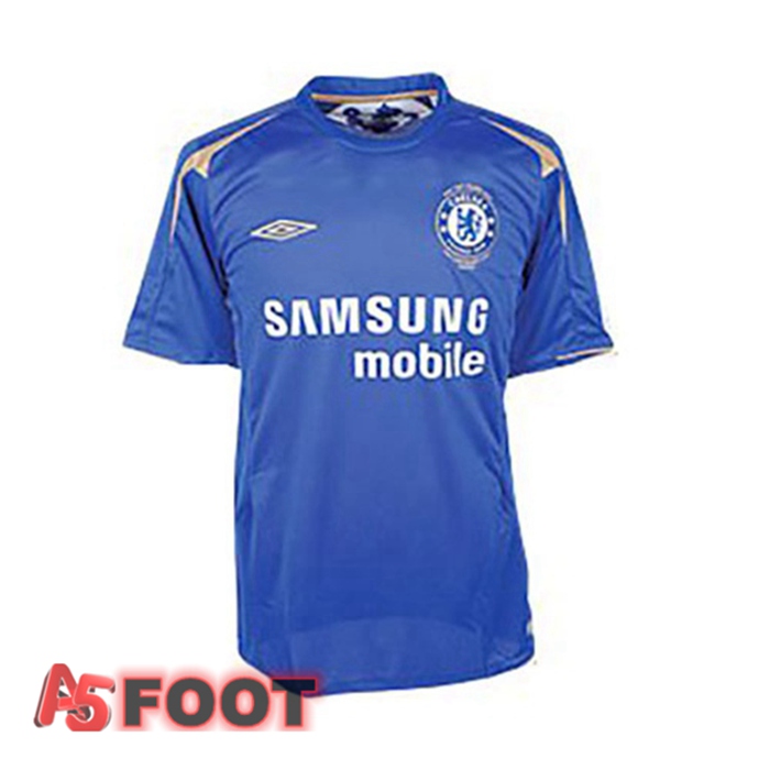 Maillot de Foot FC Chelsea Retro Domicile Bleu 2005-2006