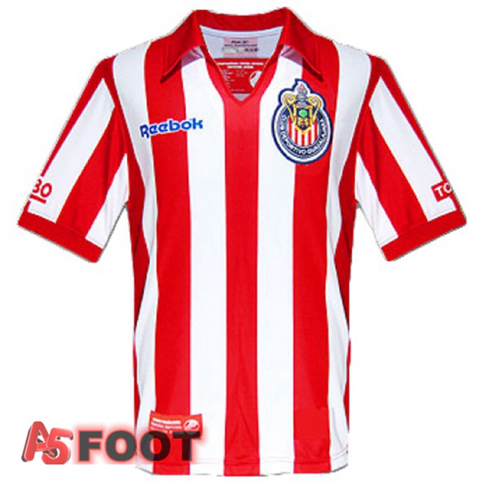Maillot de Foot Deportivo Guadalajara Retro Domicile 2007-2008
