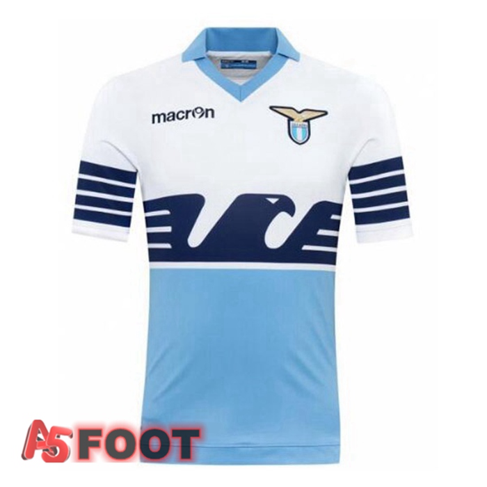 Maillot de Foot SS Lazio Retro Domicile Blanc 2014