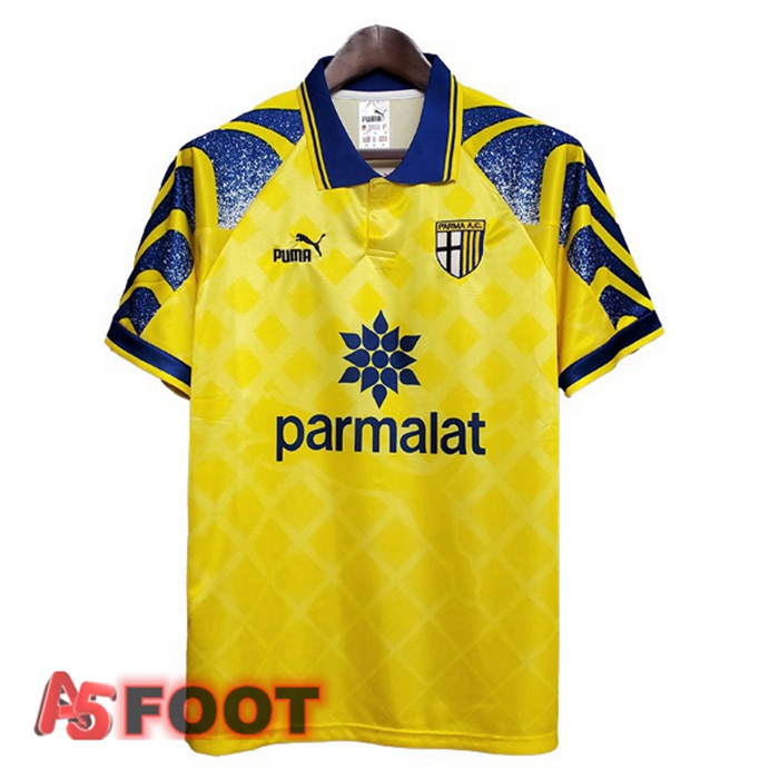 Maillot de Foot Parma Calcio Third Retro Jaune 1995-1997