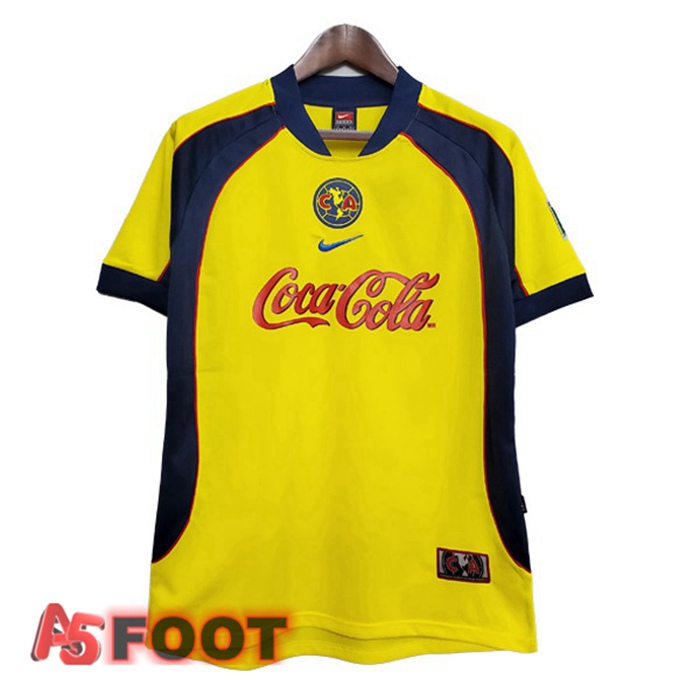 Maillot de Foot Arsenal Retro Domicile Jaune 2001-2002