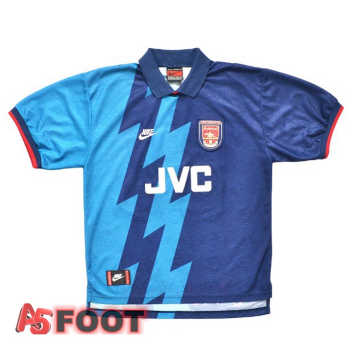 Maillot de Foot Arsenal Retro Exterieur Bleu 1995-1996