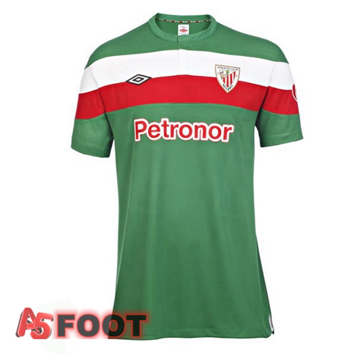 Maillot de Foot Athletic Bilbao Retro Exterieur Vert 2011-2012