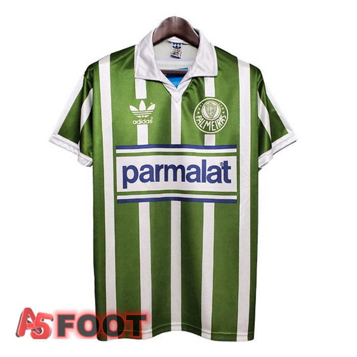 Maillot de Foot Palmeiras Retro Domicile Vert 1992-1993