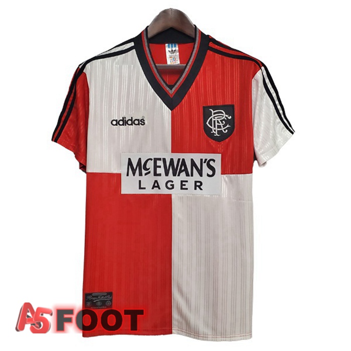 Maillot de Foot Rangers FC Retro Exterieur Rouge 1995-1996