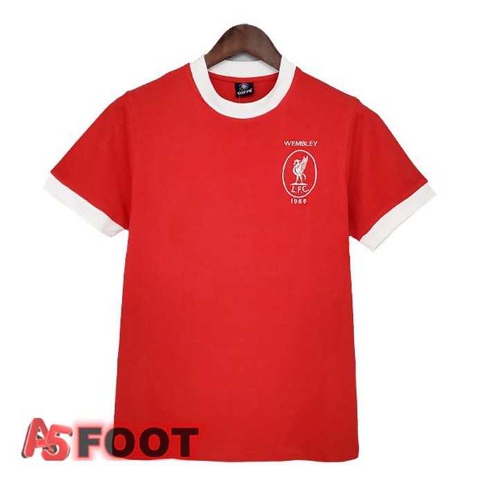 Maillot de Foot FC Liverpool Retro Domicile Rouge 1965