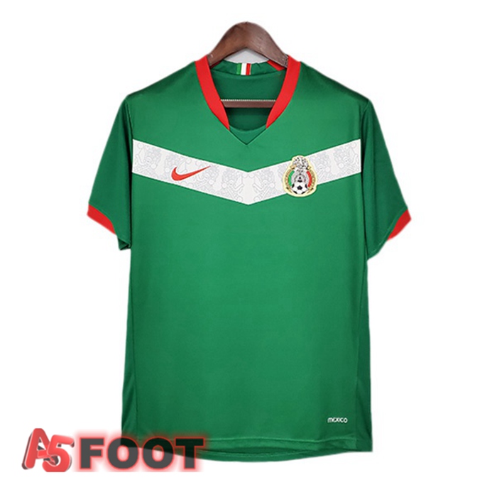 Maillot de Foot Mexique Retro Domicile Vert 2006