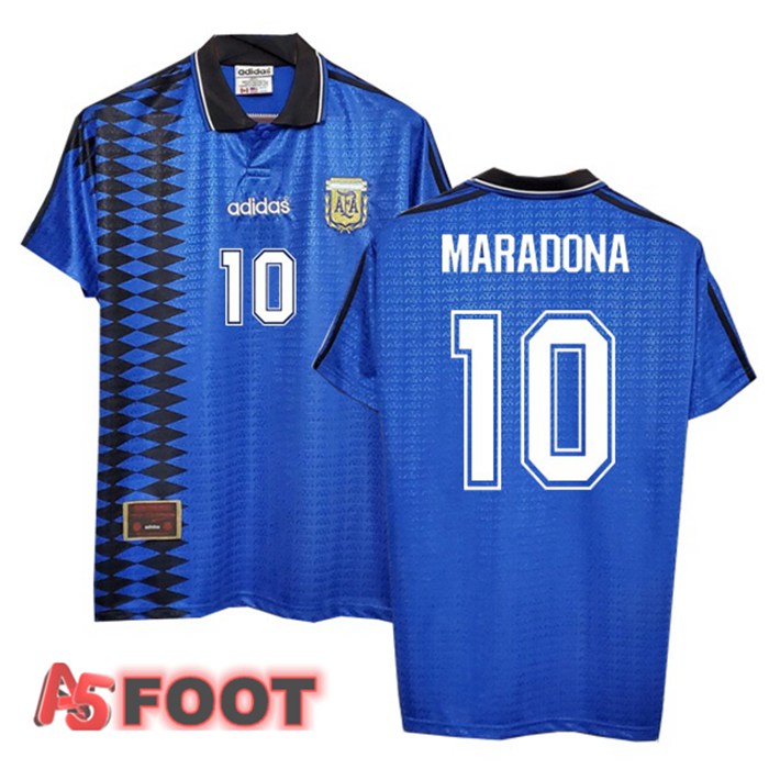 Maillot de Foot Argentine Retro Exterieur MARADONA #10 1994-1995