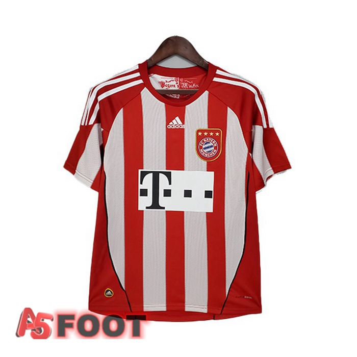 Maillot de Foot Bayern Munich Retro Domicile Rouge 2010-2011