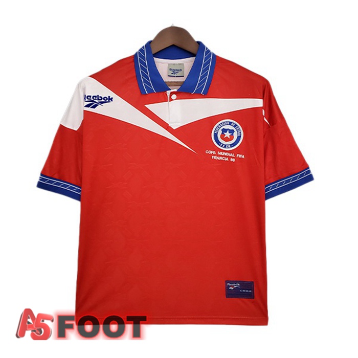 Maillot de Foot Chili Retro Retro Domicile Rouge 1998