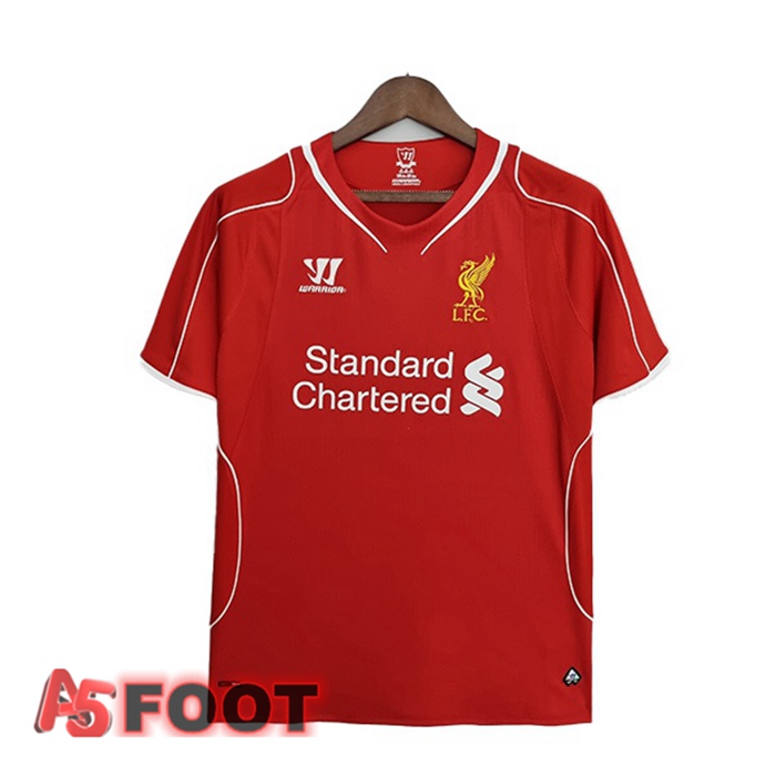 Maillot de Foot FC Liverpool Retro Domicile Rouge 2014-2015