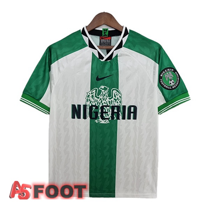 Maillot de Foot Nigeria Retro Exterieur Vert 1996-1998
